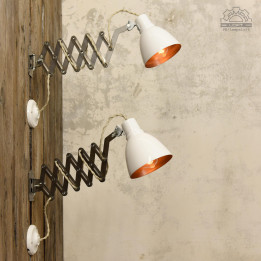 Lampy nożycowe w stylu Bauhaus