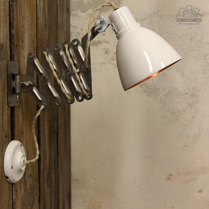 Lampy nożycowe w stylu Bauhaus
