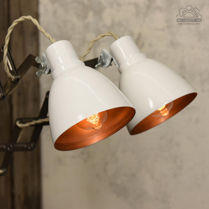 Lampy nożycowe w stylu Bauhaus