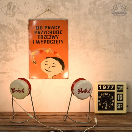 Lampka nocna biurkowa Grolsch