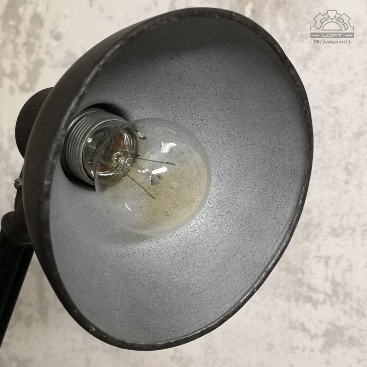 Lampa nożycowa z lat 50'