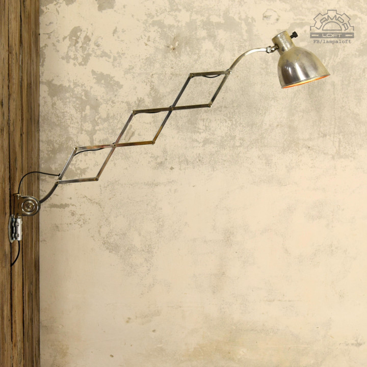Lampa nożycowa HALA z lat 30'