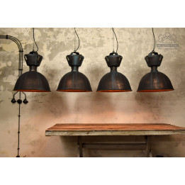 Lampy industrialne Glamox z lat 70'