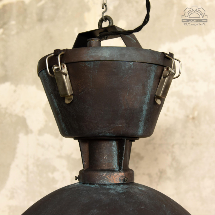 Lampy industrialne Glamox z lat 70'