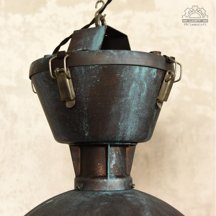 Lampy industrialne Glamox z lat 70'
