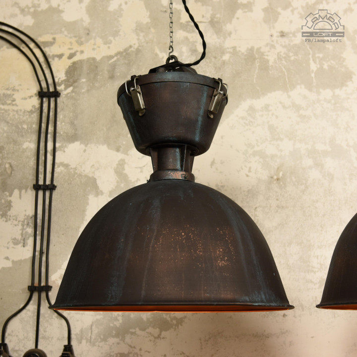 Lampy industrialne Glamox z lat 70'