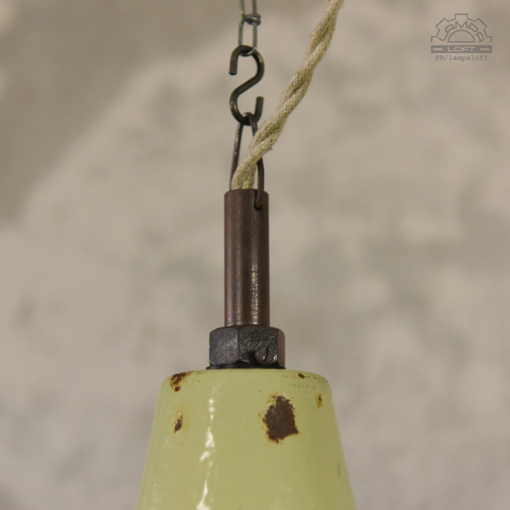 Bułgarskie lampy emaliowane z lat 60'