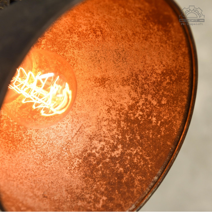 Lampa industrialna z lat 30' KANDEM nr 595