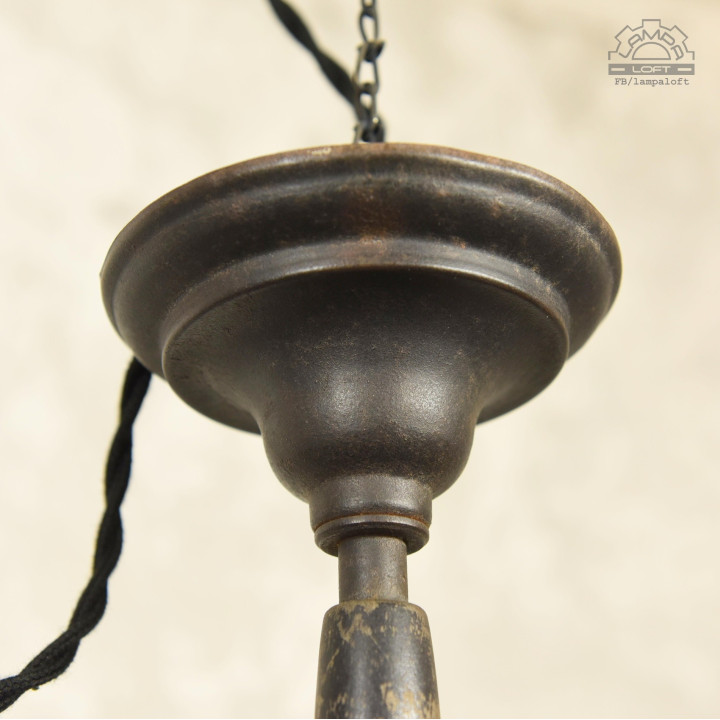 Lampa industrialna z lat 30' KANDEM nr 595