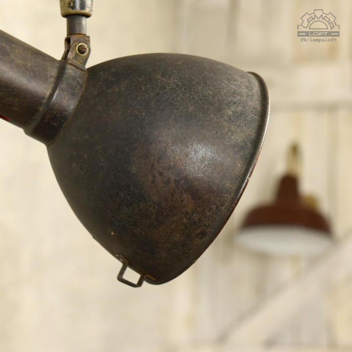 Lampa industrialna z lat 30' KANDEM nr 595
