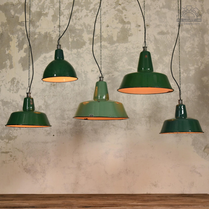 Lampy industrialne z lat 50/70'