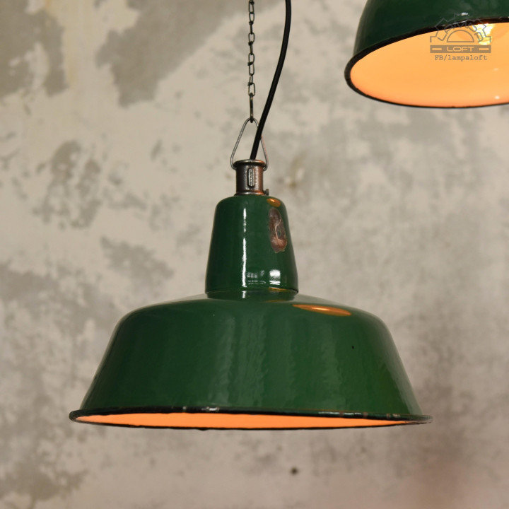 Lampy industrialne z lat 50/70'