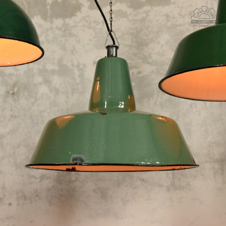 Lampy industrialne z lat 50/70'