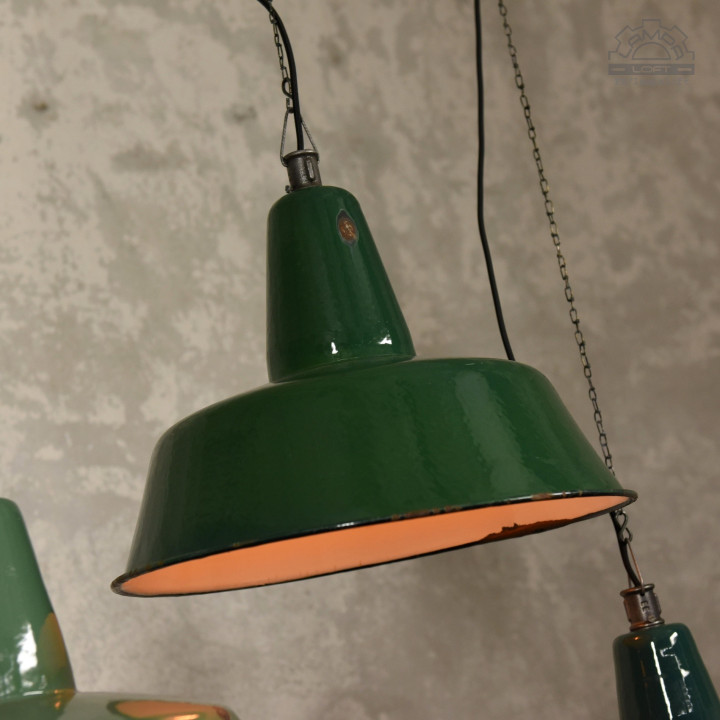 Lampy industrialne z lat 50/70'