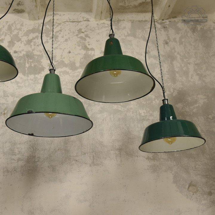 Lampy industrialne z lat 50/70'