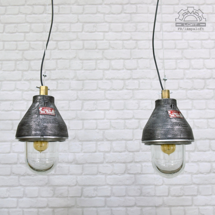 Włoskie lampy industrialne