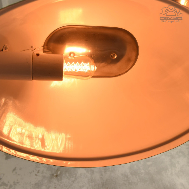 Lampy industrialne ORP-2M z lat 70'