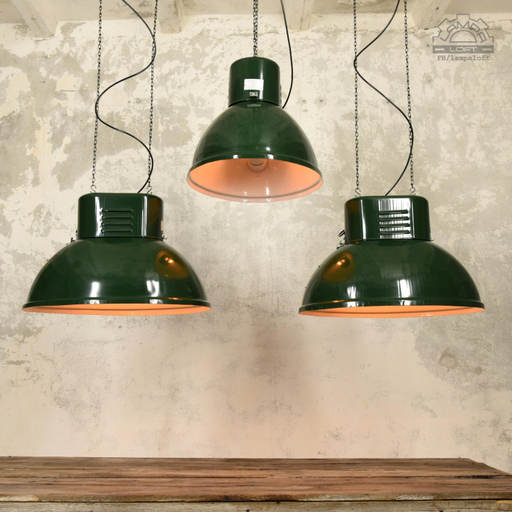 Lampy industrialne ORP-2M z lat 70'