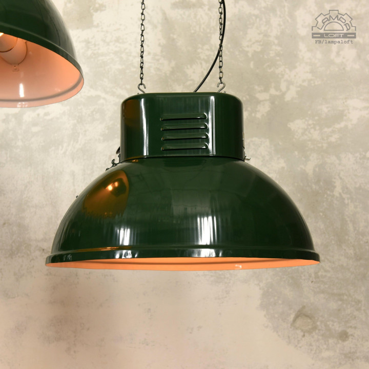 Lampy industrialne ORP-2M z lat 70'