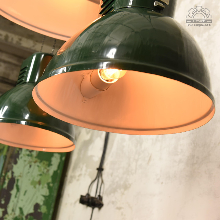 Lampy industrialne ORP-2M z lat 70'