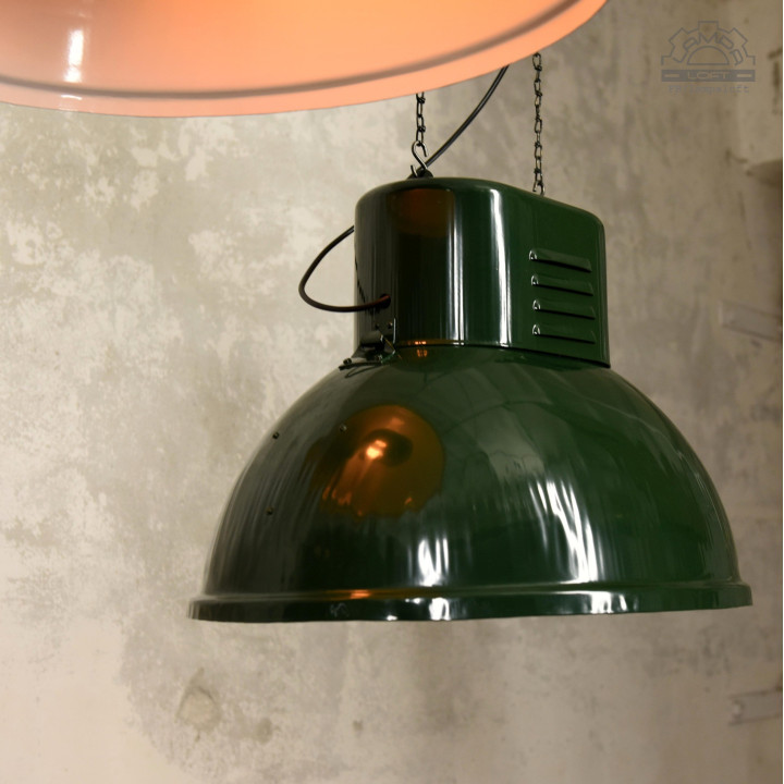 Lampy industrialne ORP-2M z lat 70'