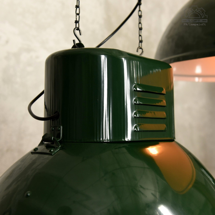 Lampy industrialne ORP-2M z lat 70'