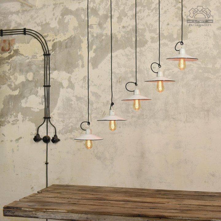 Lampy talerzykowe z lat 60'