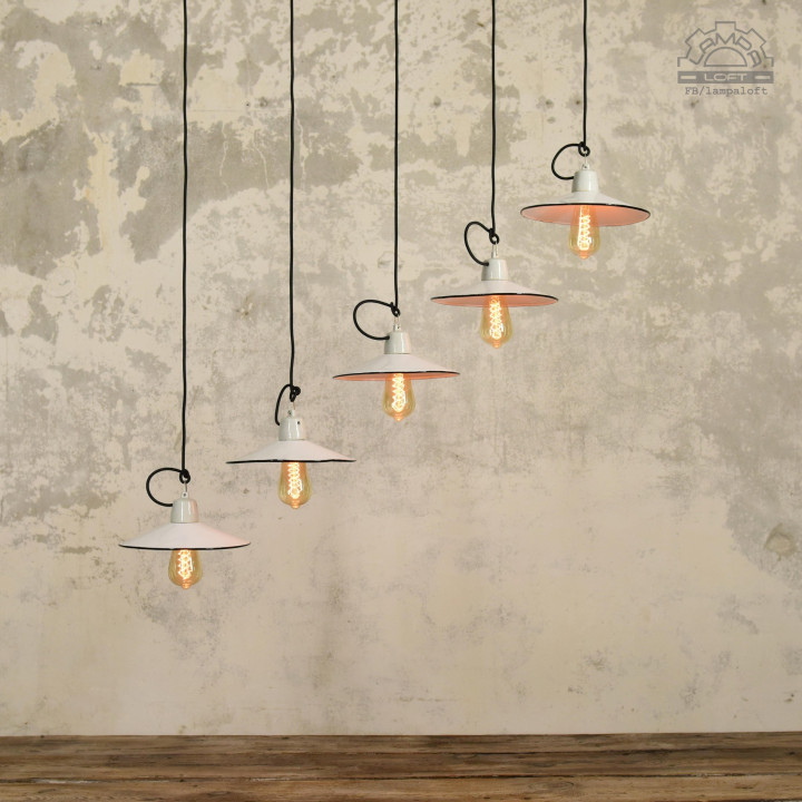 Lampy talerzykowe z lat 60'