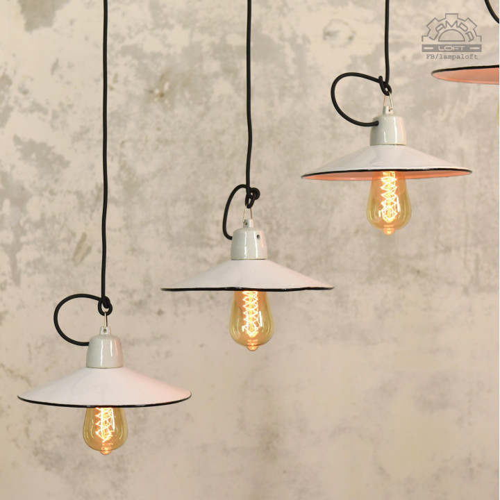 Lampy talerzykowe z lat 60'