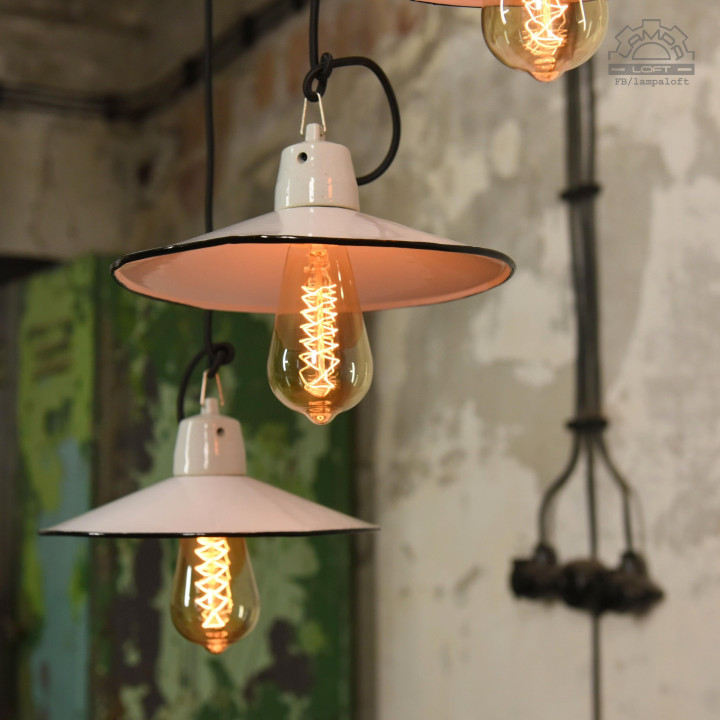 Lampy talerzykowe z lat 60'