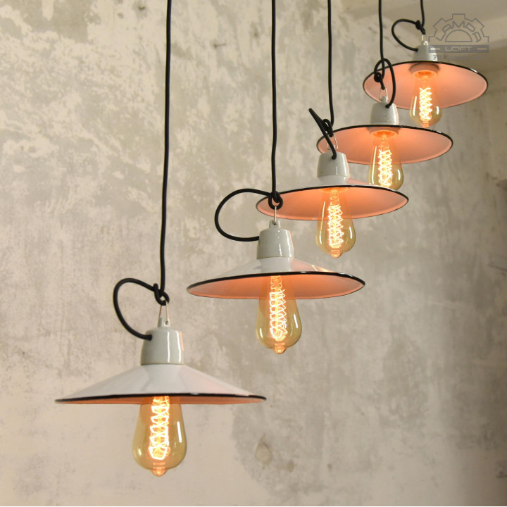 Lampy talerzykowe z lat 60'