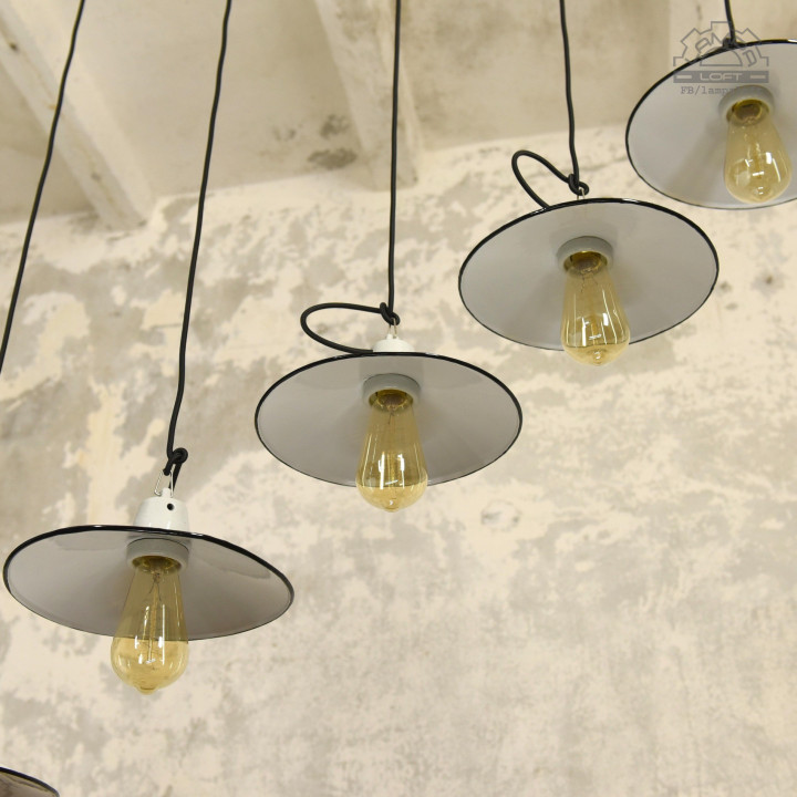 Lampy talerzykowe z lat 60'