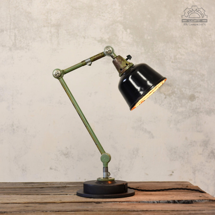 Lampa przegubowa Midgard z lat 50'