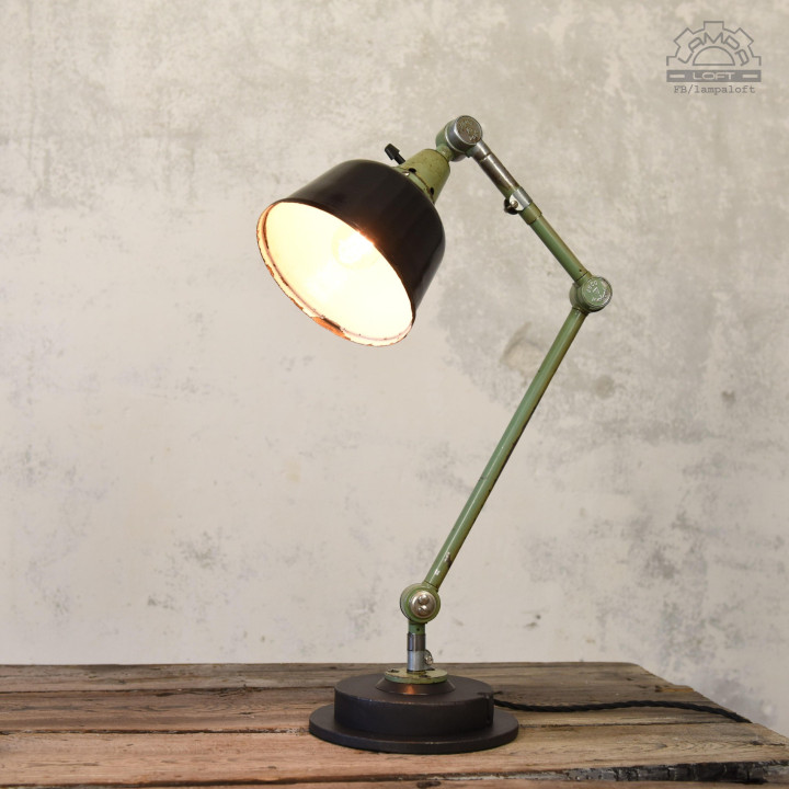 Lampa przegubowa Midgard z lat 50'