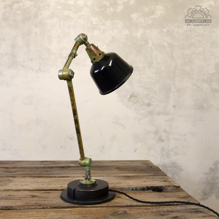 Lampa przegubowa Midgard z lat 50'