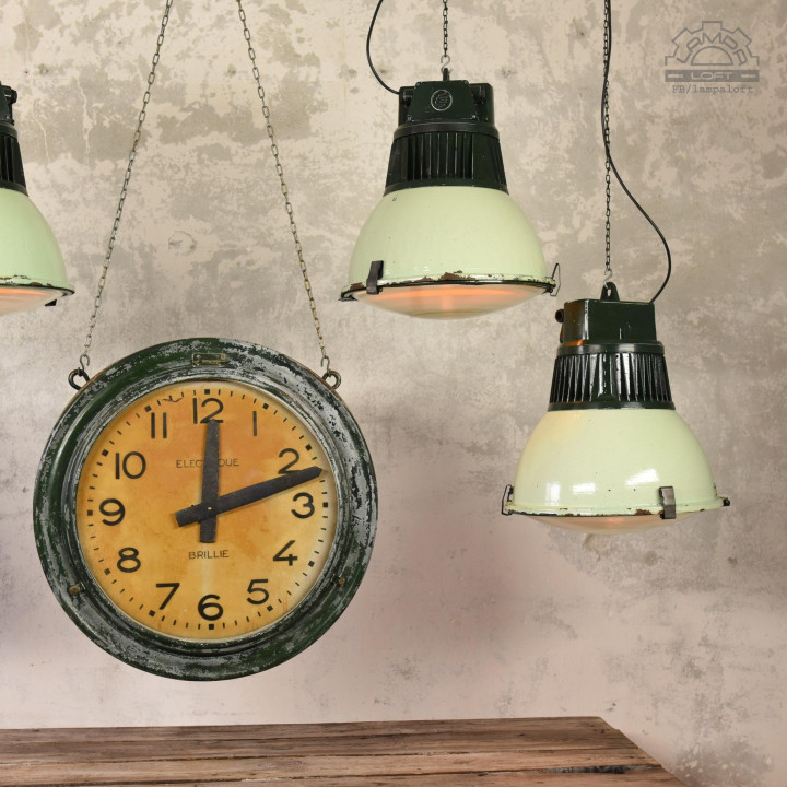 Lampy emaliowane z lat 80'