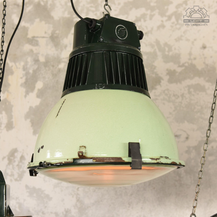 Lampy emaliowane z lat 80'