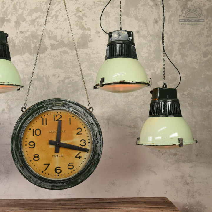 Lampy emaliowane z lat 80'