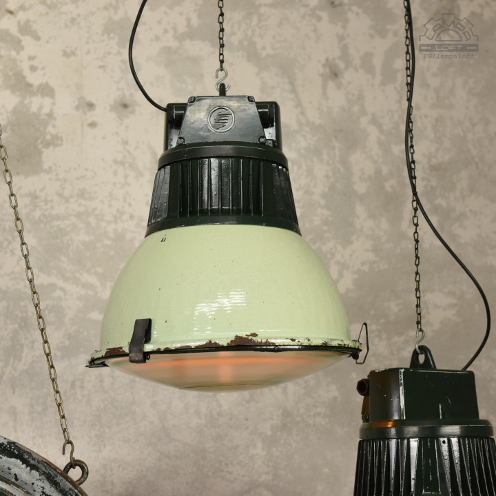 Lampy emaliowane z lat 80'