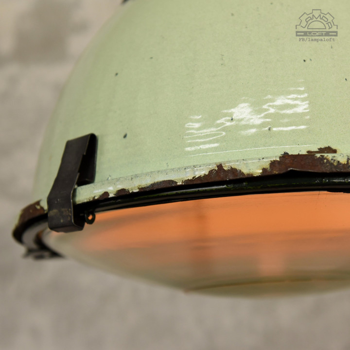 Lampy emaliowane z lat 80'
