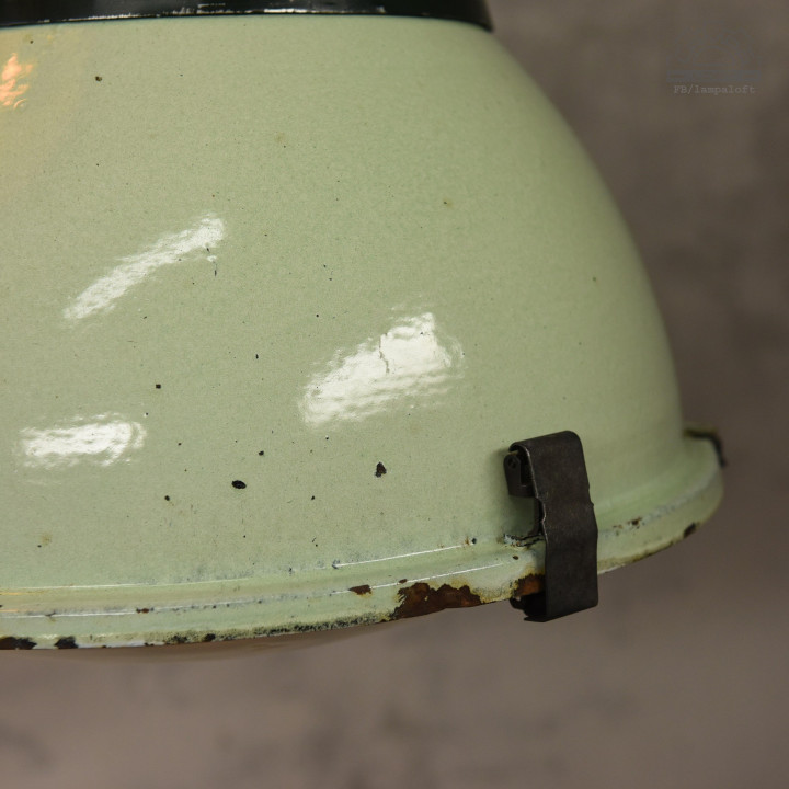 Lampy emaliowane z lat 80'
