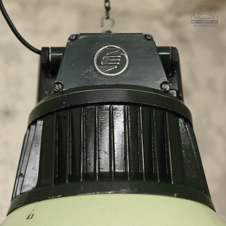 Lampy emaliowane z lat 80'
