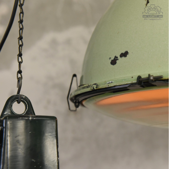 Lampy emaliowane z lat 80'