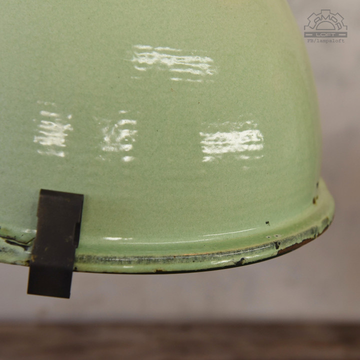 Lampy emaliowane z lat 80'