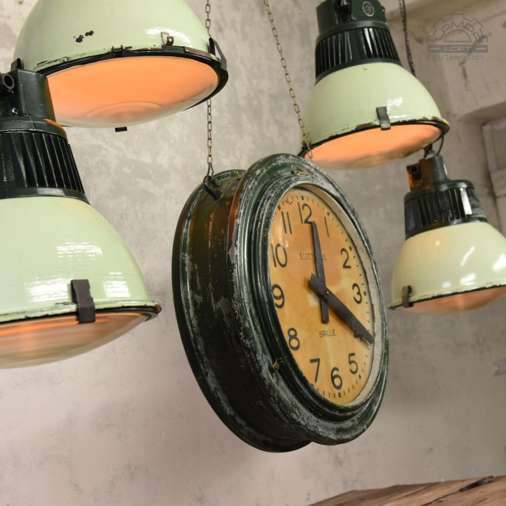 Lampy emaliowane z lat 80'