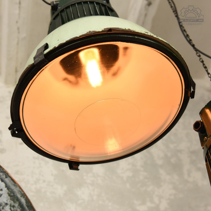 Lampy emaliowane z lat 80'
