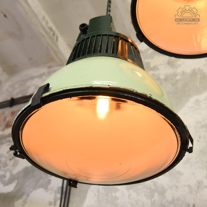 Lampy emaliowane z lat 80'