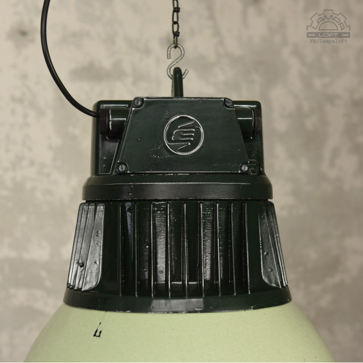 Lampy emaliowane z lat 80'