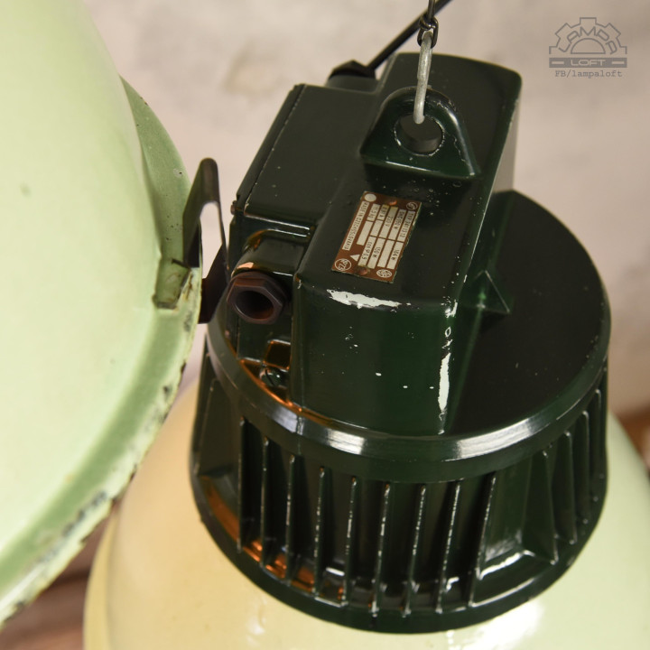 Lampy emaliowane z lat 80'