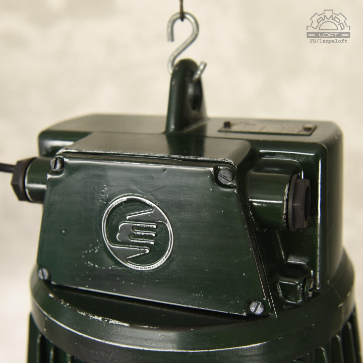 Lampy emaliowane z lat 80'